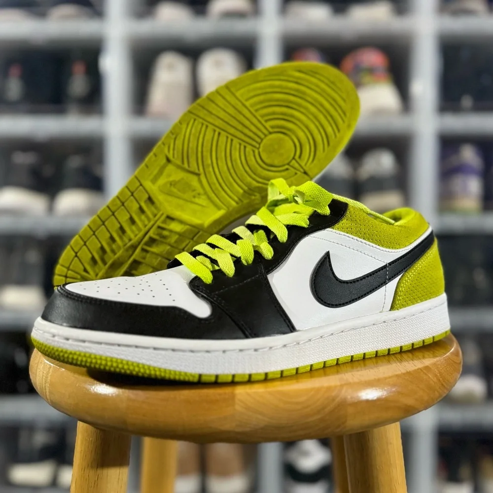 Jordan 1 Low ‘Cyber Green’